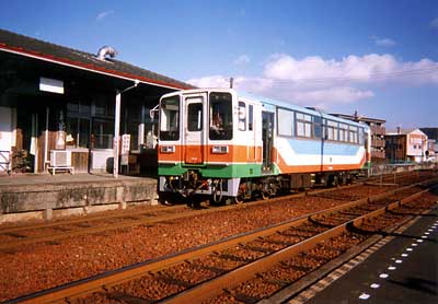 三ヶ日駅到着